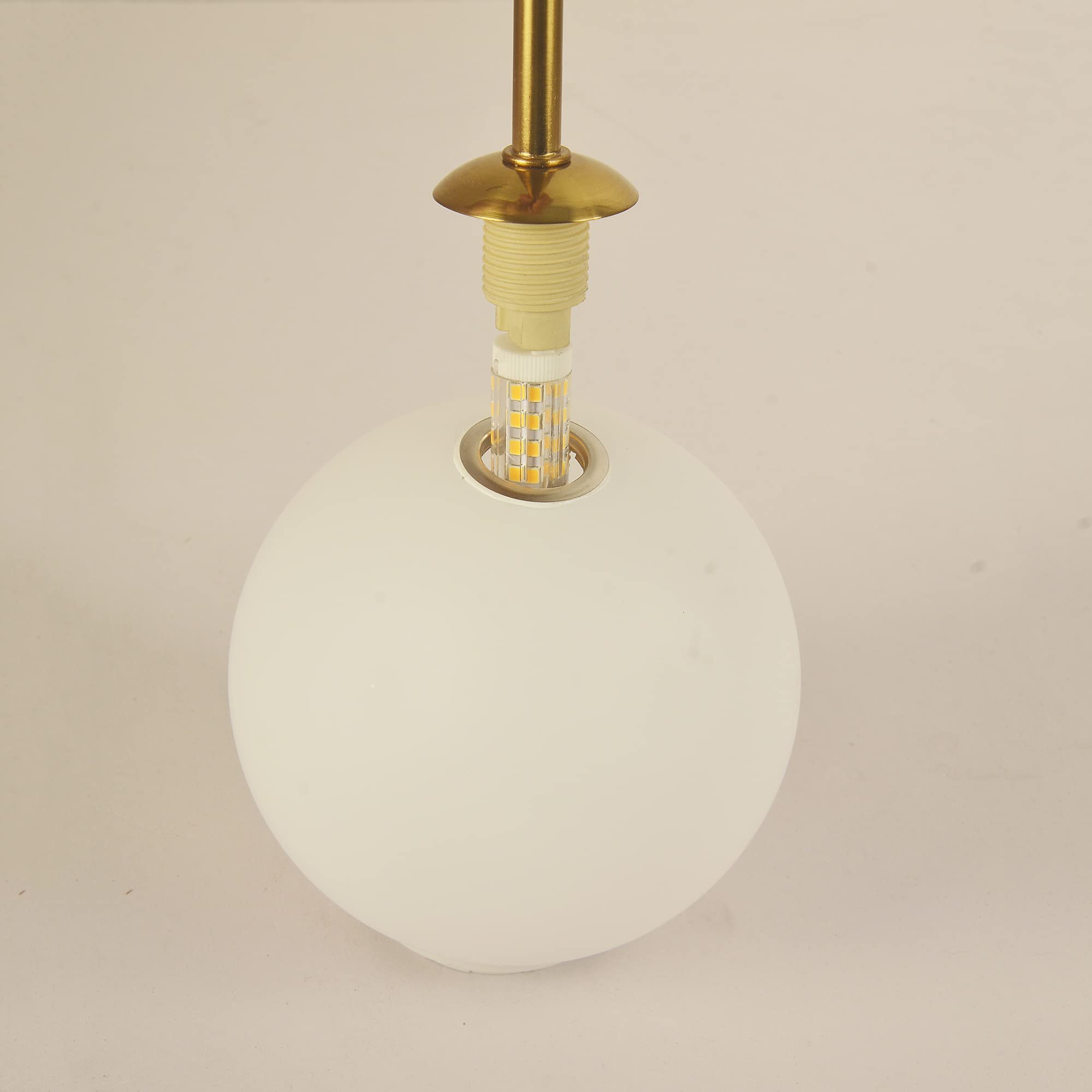 Amazon | BAODEN 照明ガラスシェード モダンペンダントライト 壁ランプ